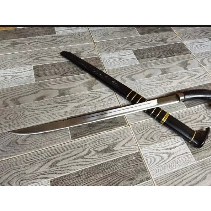 Perkakas Sukabumi RBS katana baja asli super tajam Koleksi Katana Asli Varian Warna Katana Panjang 1