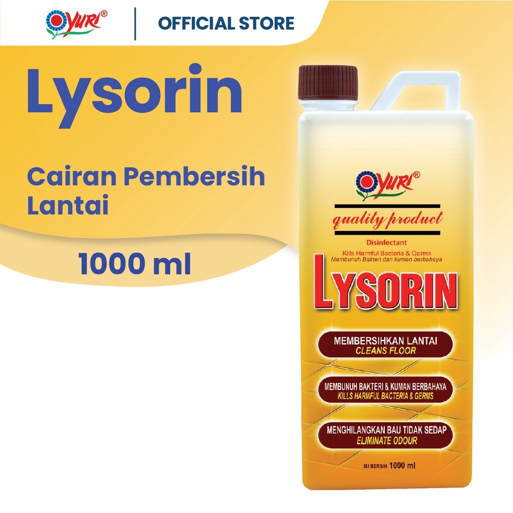 Yuri Lysorin Pembersih Lantai 1000 Ml