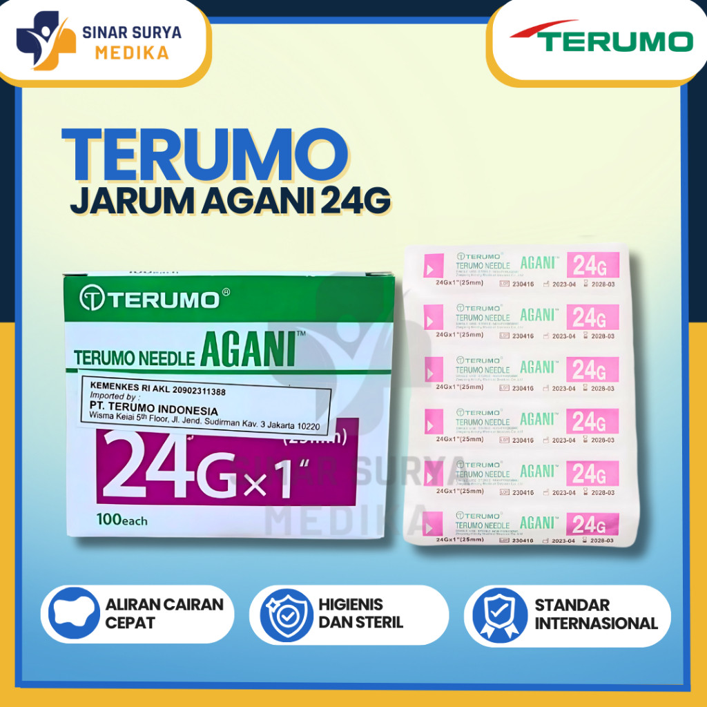TERUMO - Jarum Terumo Agani / Needle Agani Terumo Box
