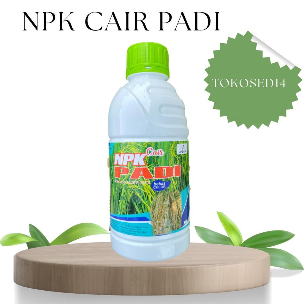 NPK CAIR 1 LITER NPK CAIR PUPUK PADI TERBAIK NPK PADI