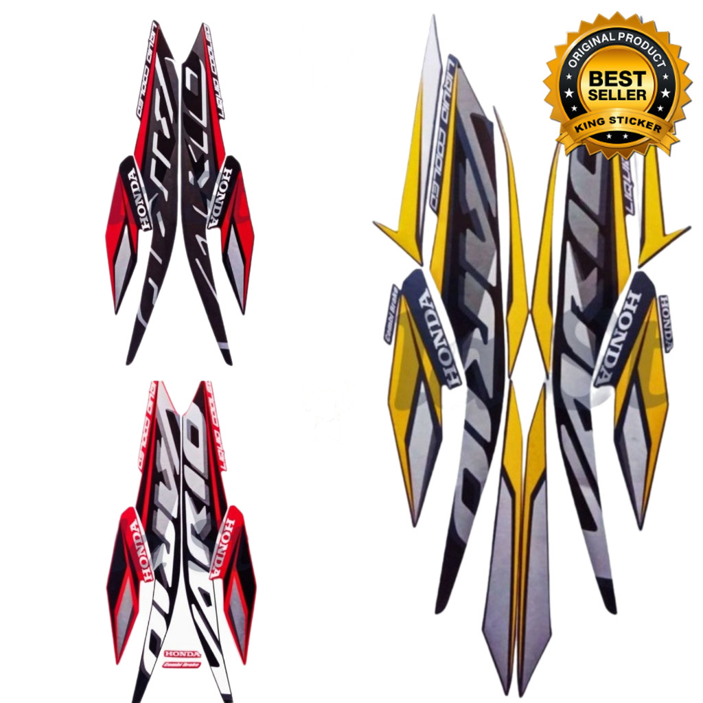 Stiker Striping Standart Honda Vario 125 2021 List Stiker Honda Vario 125 2021