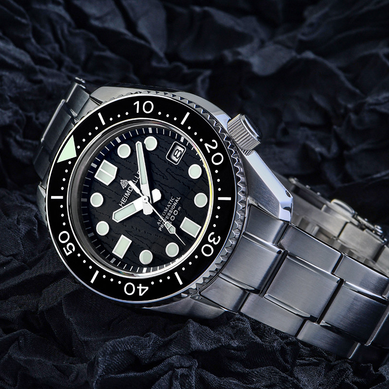 HEIMDALLR Watch Stainless steel MM300 SBDX Watch 300M Waterproof Sapphire C3 Luminous For NH35 Autom