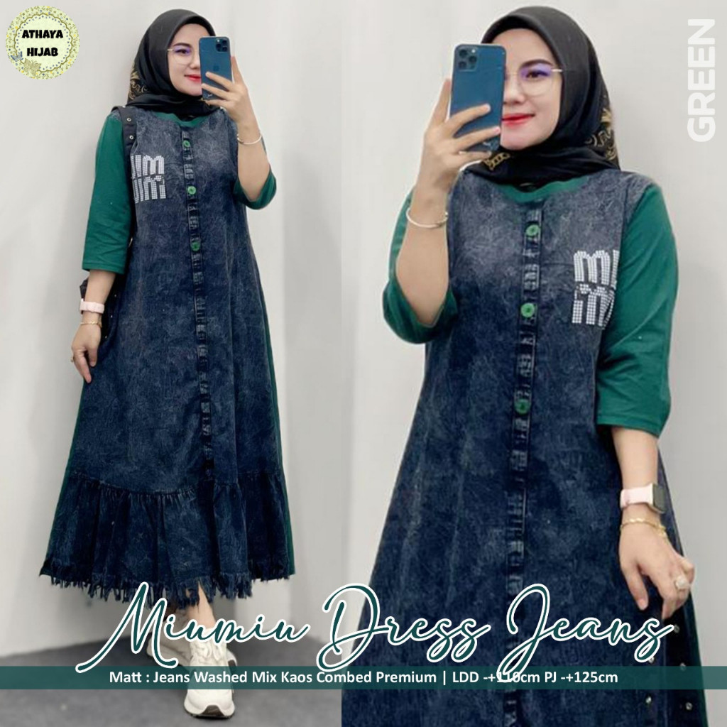 0112     MIUMIU DRESS JEANS by ATHAYA