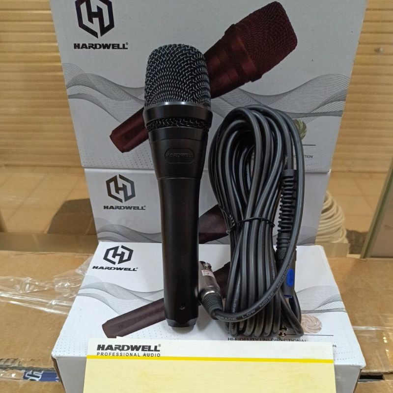 SL Microphone Mic Kabel HARDWELL PRO 9 New Mic Kabel Terbaik original