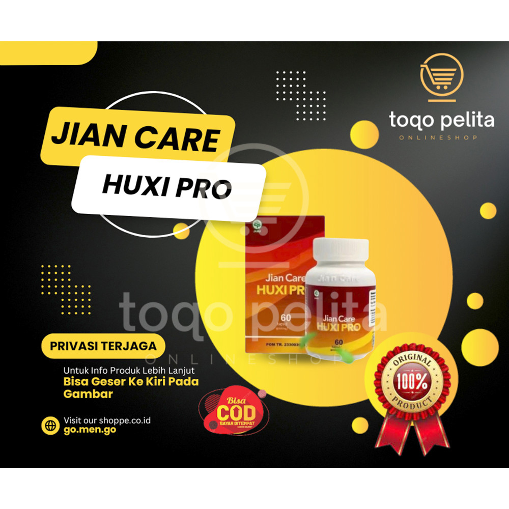 Jian Care Huxipro - Obat Cina Herbal Untuk Meredakan Masalah Pernapasan Tbc Batuk Menahun Ampuh Semb