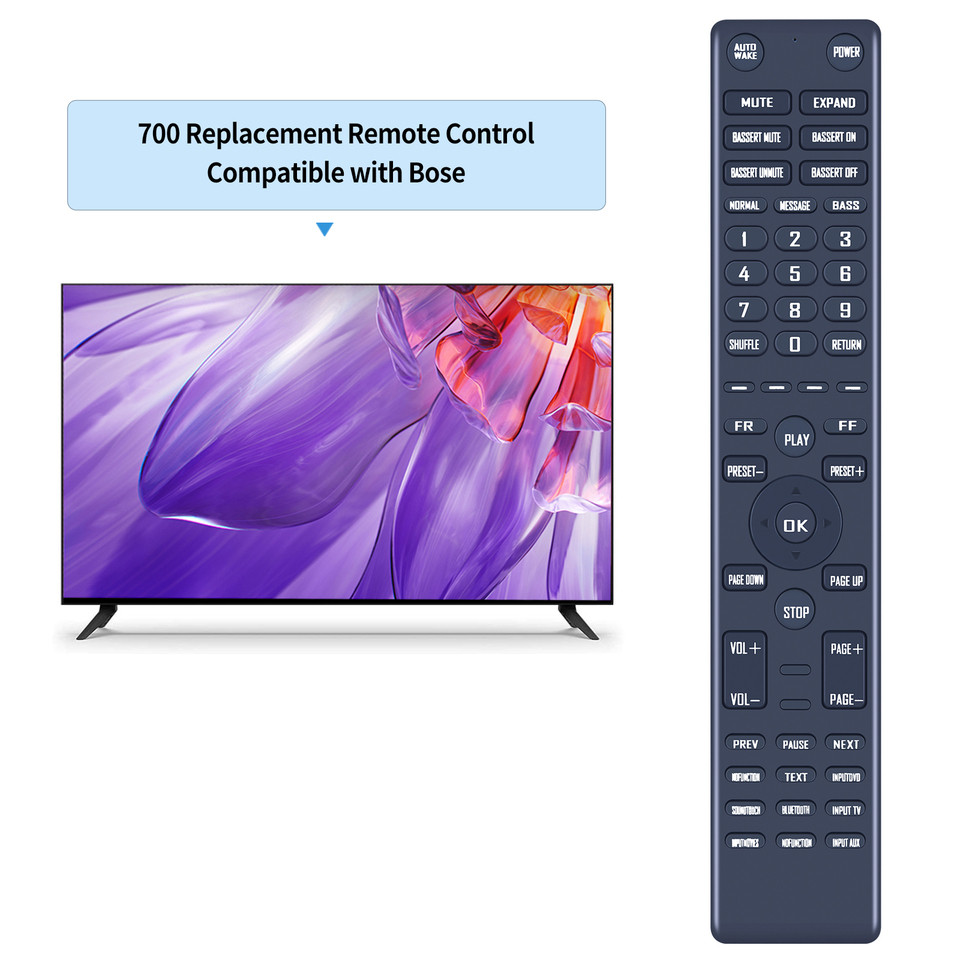 New Replacement Remote Control For Bose Soundbar 700 Home Theater
