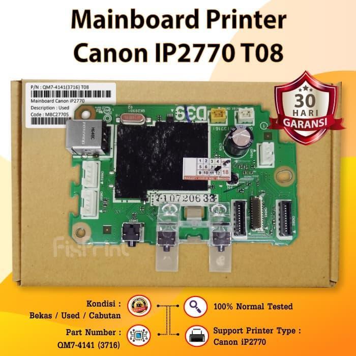 Mainboard Printer Canon ip2770, Motherboard 2770 ip 2770 Board Ori - Baru, OLD MODEL