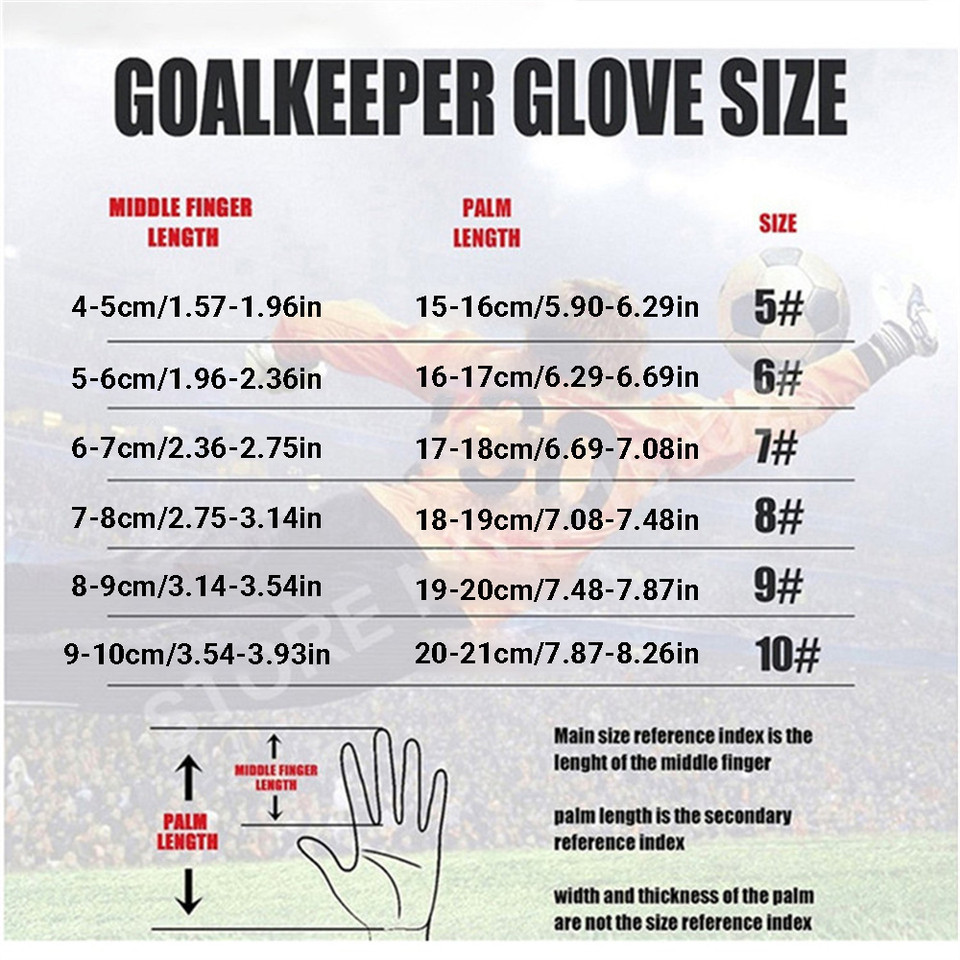 Goalkeeper Goalkeeper Gloves, Finger Provide Excellent Protection Against Injury Football Gloves Fin