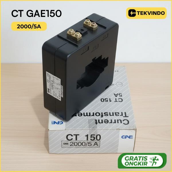 Current Transformer GAE150 2000/5A CT Trafo Arus Panel Listrik Akurasi Tinggi Industri