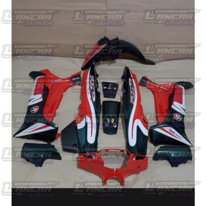 bodi eet Fizr Full set bodi halus Fizr Caltek Merah hijau botol