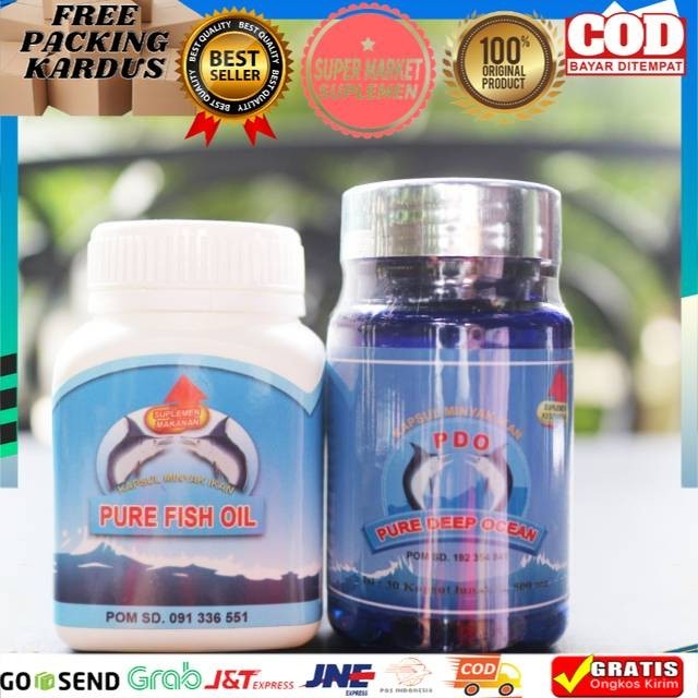 PDO Pure Deep Ocean / PFO Pure Fish Oil - 30 Softgels / Squalen Box / Squalen BTL / Krill Oil PDO Mi