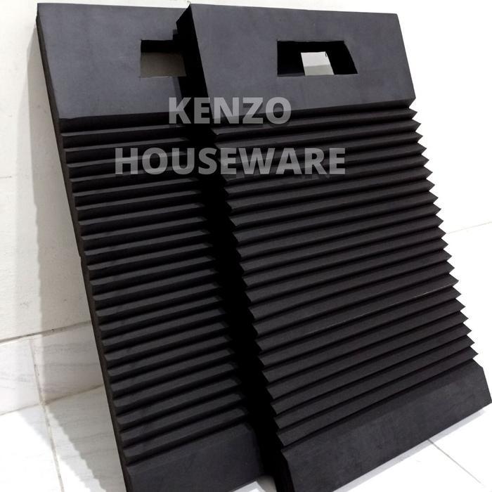 Nirmala Living | Papan Cuci Baju Karet Penggilesan / Gilesan Baju Alas Cuci Karet - PAPAN CUCI KARET