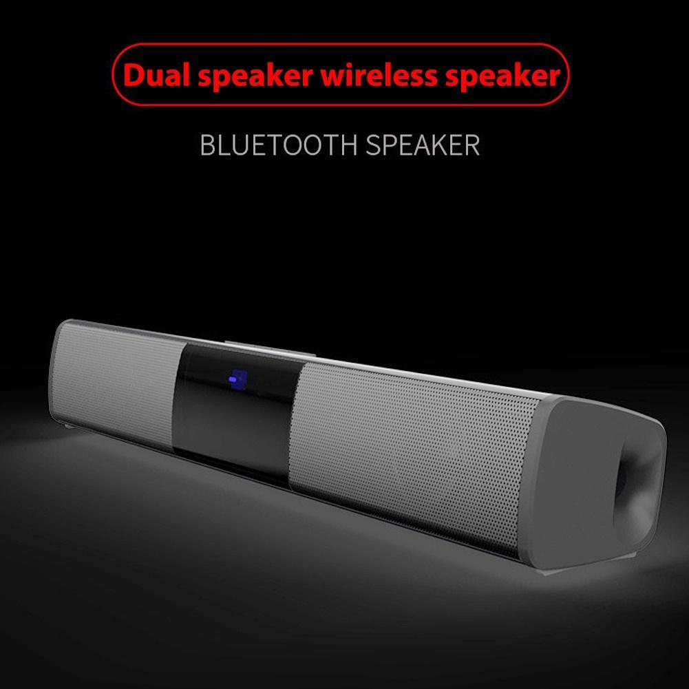 Home Theater Long Soundbar FM Rao Subwoofer Stereo Wireless Bluetooth Home Surround SoundBar Speaker
