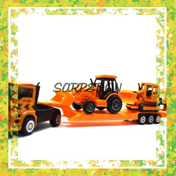 Mainan Mobil Truk Super Power Metal Construction