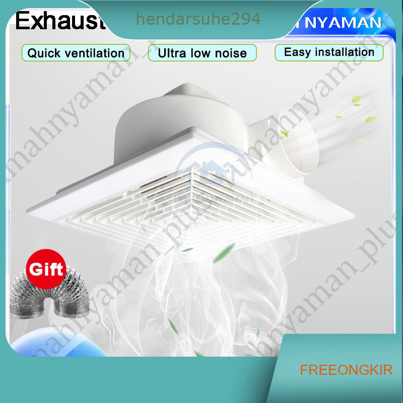 Exhaust Fan Plafon Exhaust Fan Exhaust Fan Dinding / Kipas Angin Hexos Plafon Dak 8 inch / 10 inch