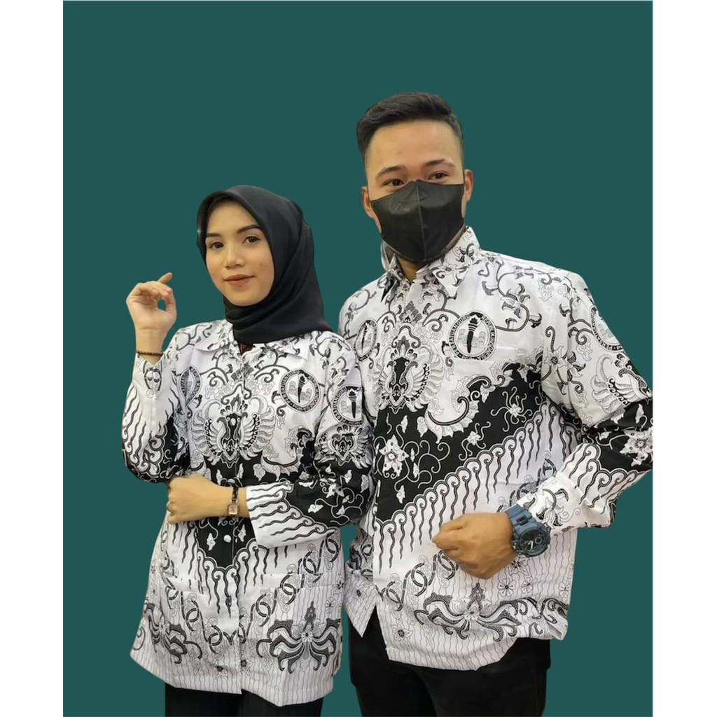 Baju Pgri Wanita/Baju Pgri Pria/Kemeja Batik Pgri/Batik Pgri