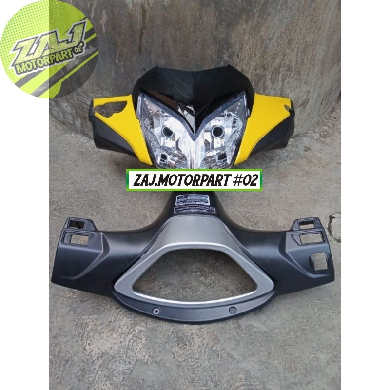 BATOK DEPAN BATOK BELAKANG PLUS LAMPU HONDA SUPRA X 125 NEW BATMAN BATOK DEPAN BELAKANG SUPRA X 125 