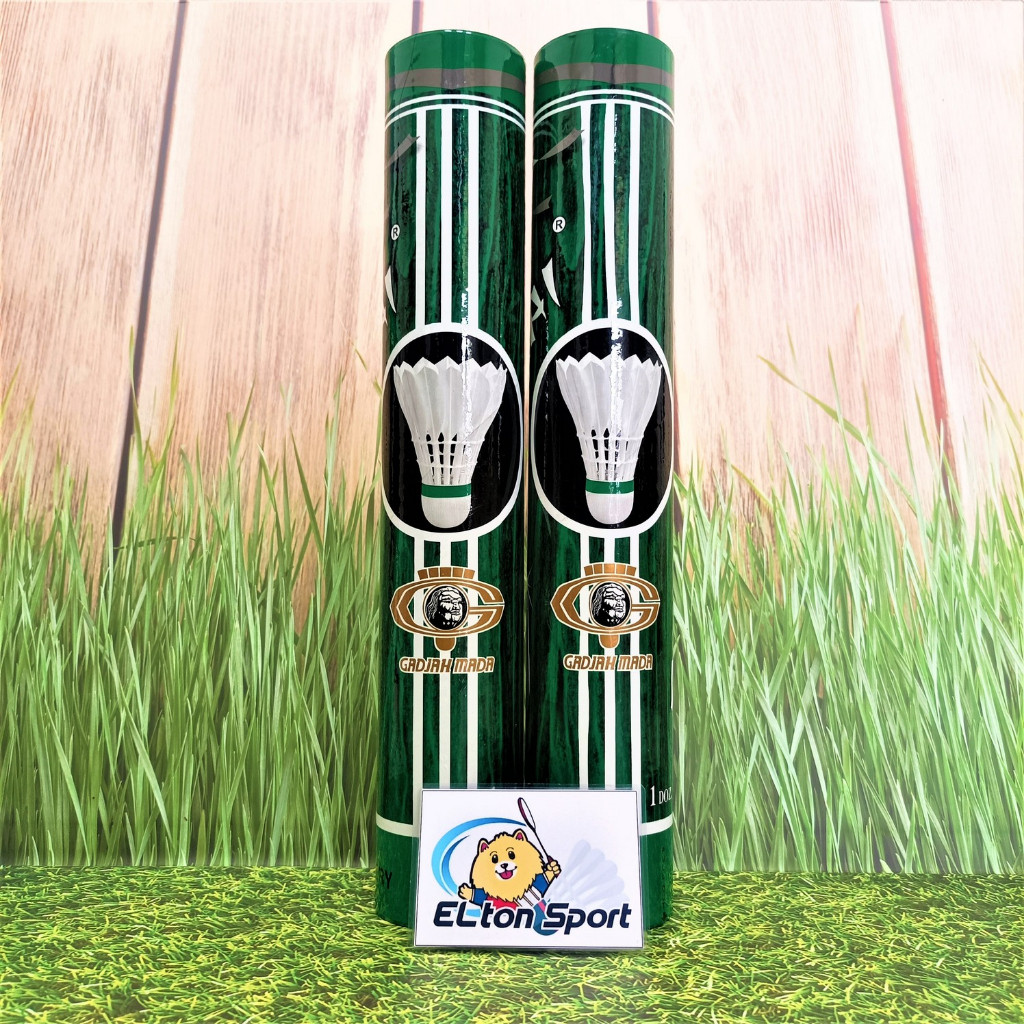 KLEPU.ID (1 SLOP) SAMURAI HIJAU GAJAH MADA Shuttlecock Kok Badminton Bulutangkis