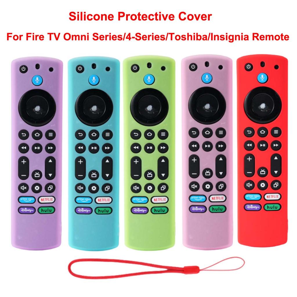 Silicone Remote case for 2023 Fire TV Stick 4K Max 2nd/Fire TV Omni Series/Fire TV 4-Series Remote T