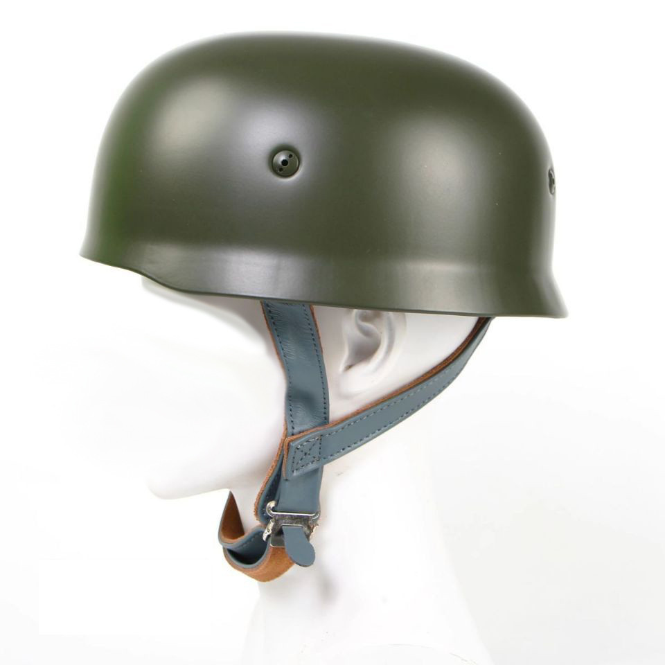 German M38 Helmet WW2 Repro Steel Helmet Paratroop Helmet Paintball Equipment Airsoft Replicas