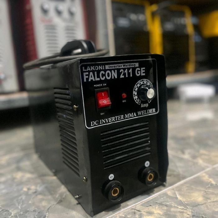 MESIN LAS BEKAS MMA 200A LAKONI 211GE MESIN LAS LAKONI BEKAS 200 AMPERE 1 PHASE SMAW STIK LAS LISTRI