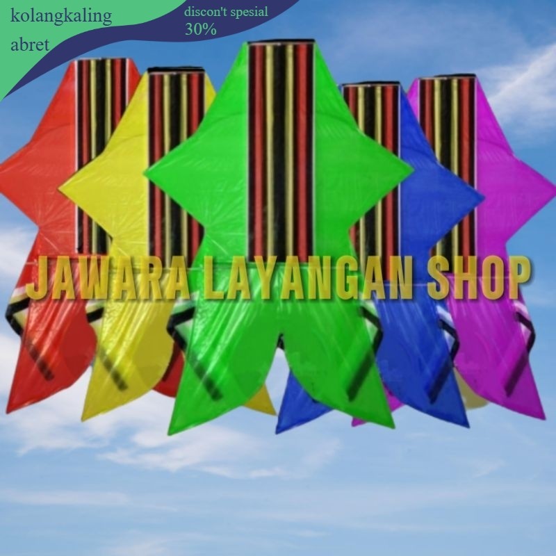 rangka layangan layangan bebean semi knocdown  tinggi 1 meter  siap terbang