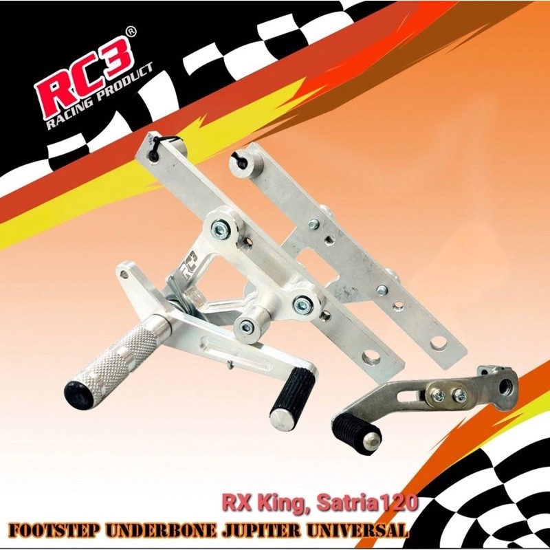 FootStep UnderBone Step UB yamaha f1zr Jupiter Z Vega R new model Jupiter MX old Rx King Rc3 Honda S