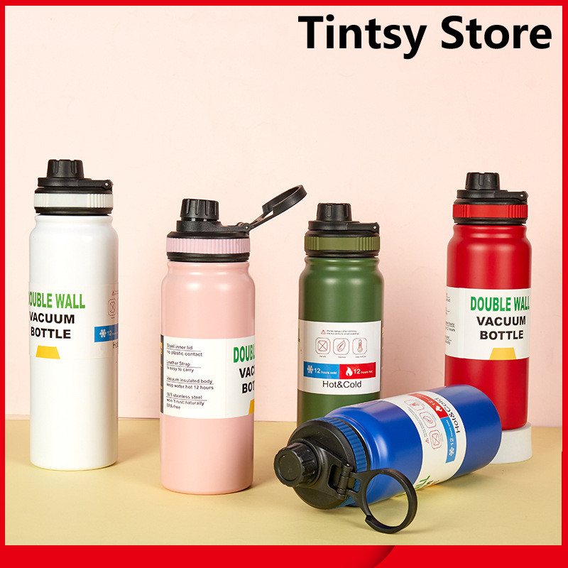 800ml Botol Minum Termos Stainless Steel Tumbler Sport Jumbo