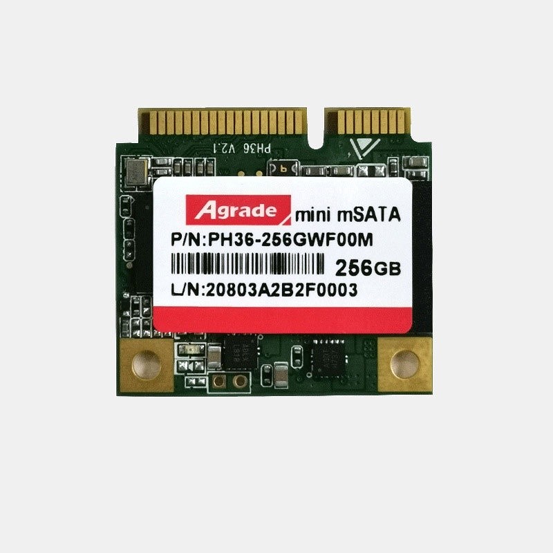 IRH Ruida Agrade Industrial MSATA SSD Solid State Drive SSD Suhu Normal/Suhu Lebar MLC Mini Minisata