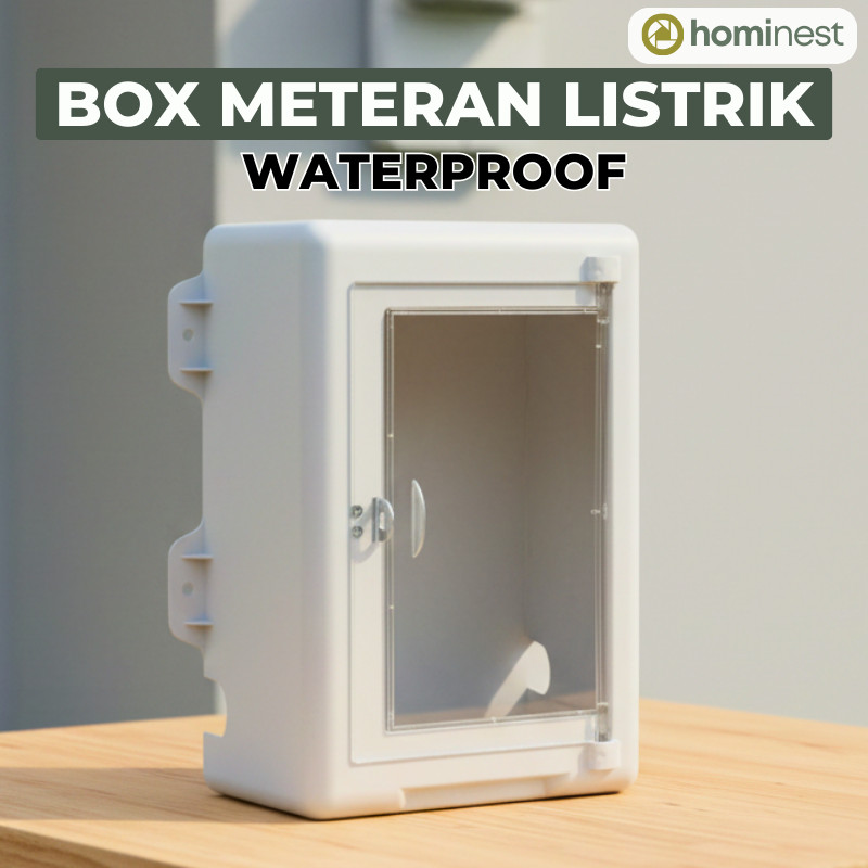 Box Meteran Listrik KWH Meter Box Listrik Outdoor Pengaman Pelindung KWH Meteran Token
