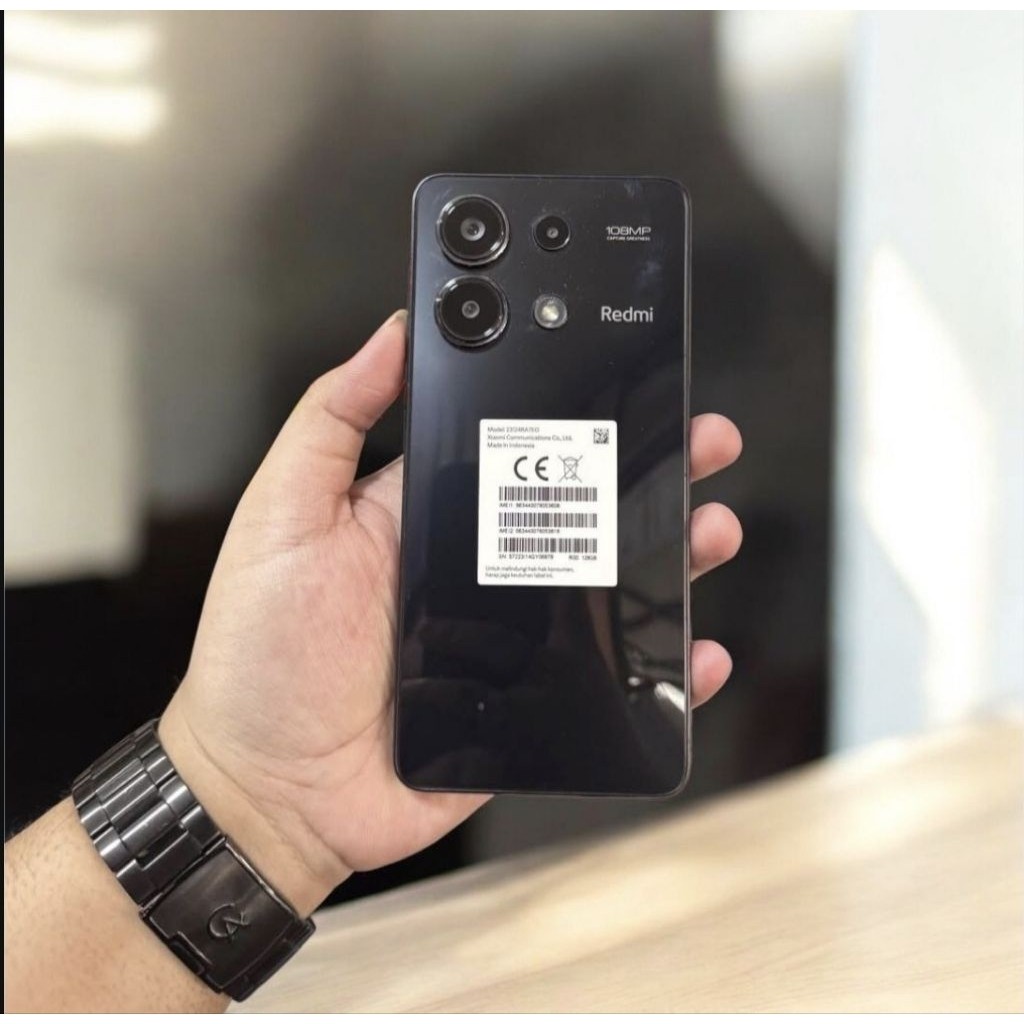 xiaomi redmi note 13 4g lte versi ram 8 128gb hp second original lengkap ya