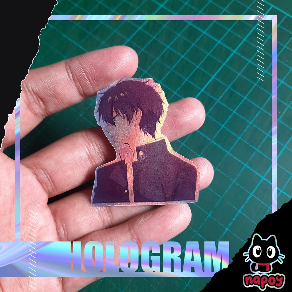 Stiker Hologram Anime Hyouka Hotaro Oreki