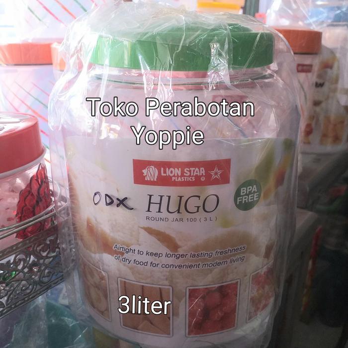 TOPLES 3 LITER HUGO LION STAR,TOPLES KUE LION STAR,TOPLES HUGO 3LITER - 3 liter