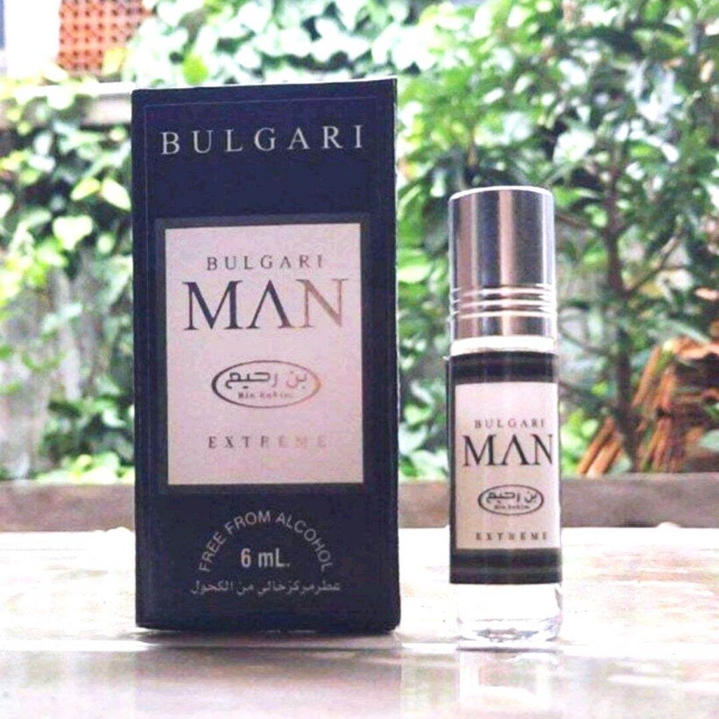 BULGARI EXTREME Bin Rohim Parfum  6ml Roll On Non Alkohol