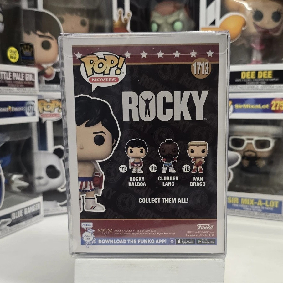 Rocky Balboa (Rocky IV) 1713 Vinyl Figure FUNKO POP 4.2inchs Limited Edition Figurine Collectible De