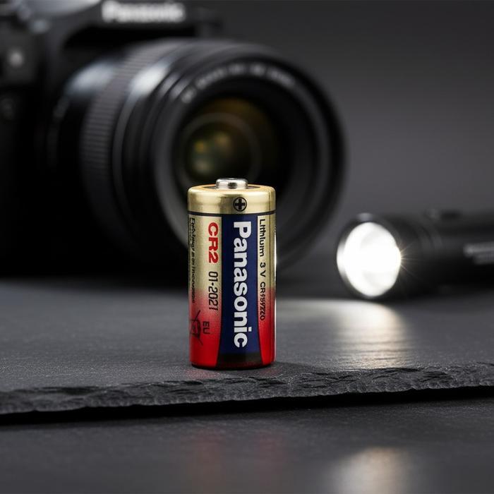 qiqicase BATERAI  PANASONIC CR2 LITHIUM - BATERAI CR 2 LITHIUM