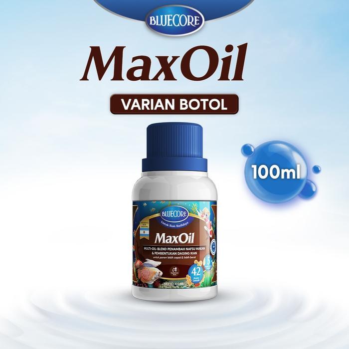 safitri_nik21 | Bluecore MaxOil Vitamin Ikan & Perangsang Ikan untuk Nafsu Makan dan Pembentukan Dag