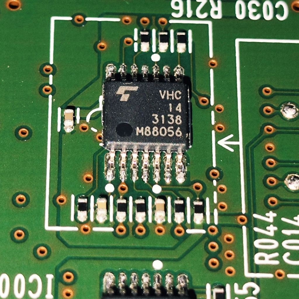 (3 Pcs) IC VHC14 VHC 14 Cabutan dari Board Yamaha