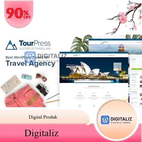 TourPress – Travel Booking WordPress Theme