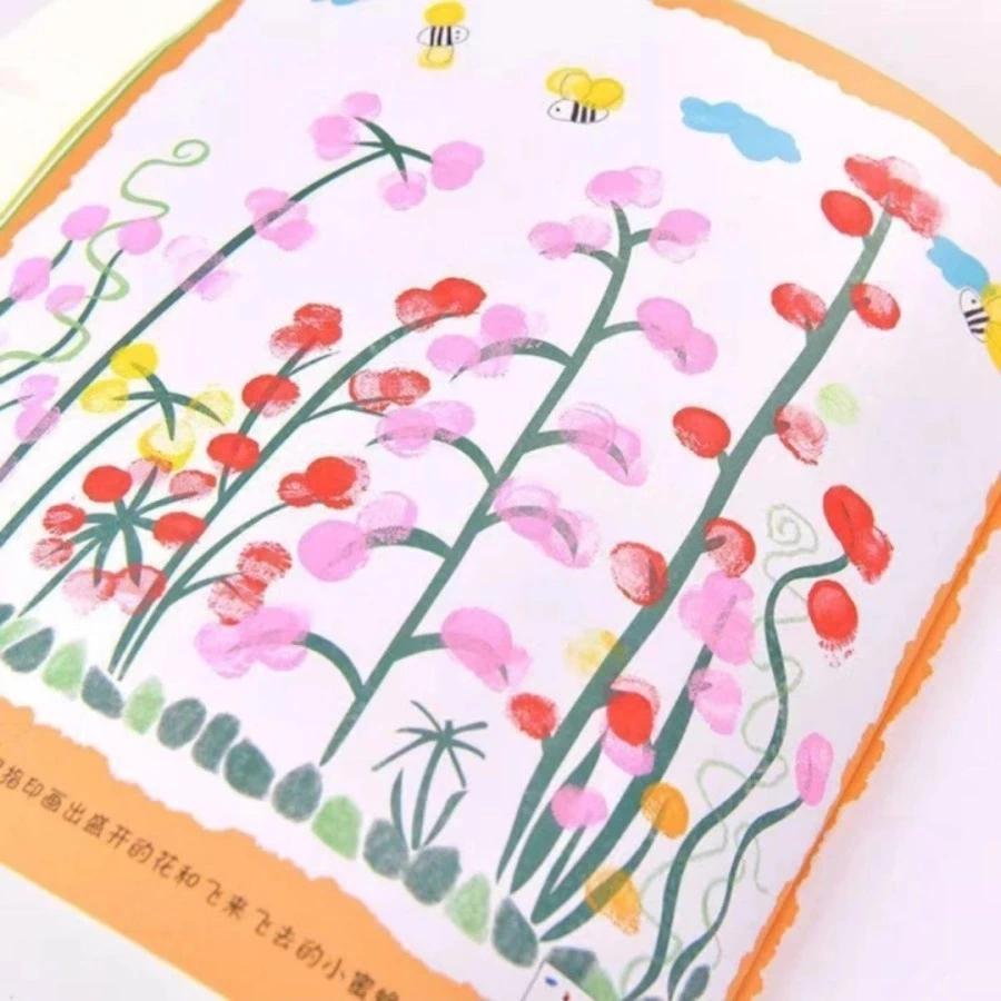 Buku Montessori Finger Painting Edukasi Anak Belajar Sambil Melukis