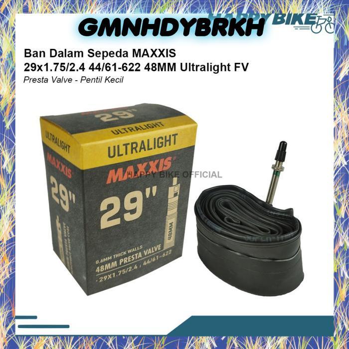 MAXXIS Tube Ban Dalam Sepeda 29 x 1.75/2.4 48mm FV Ultralight Ban Sepeda MTB Downhill