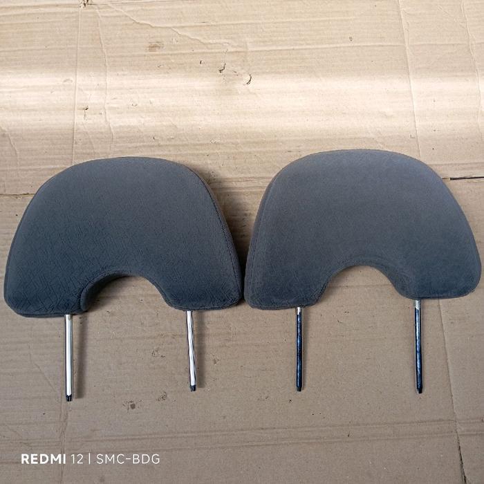 sepasang headrest head rest sandaran kepala jok bagian belakang honda jazz gd3 copotan