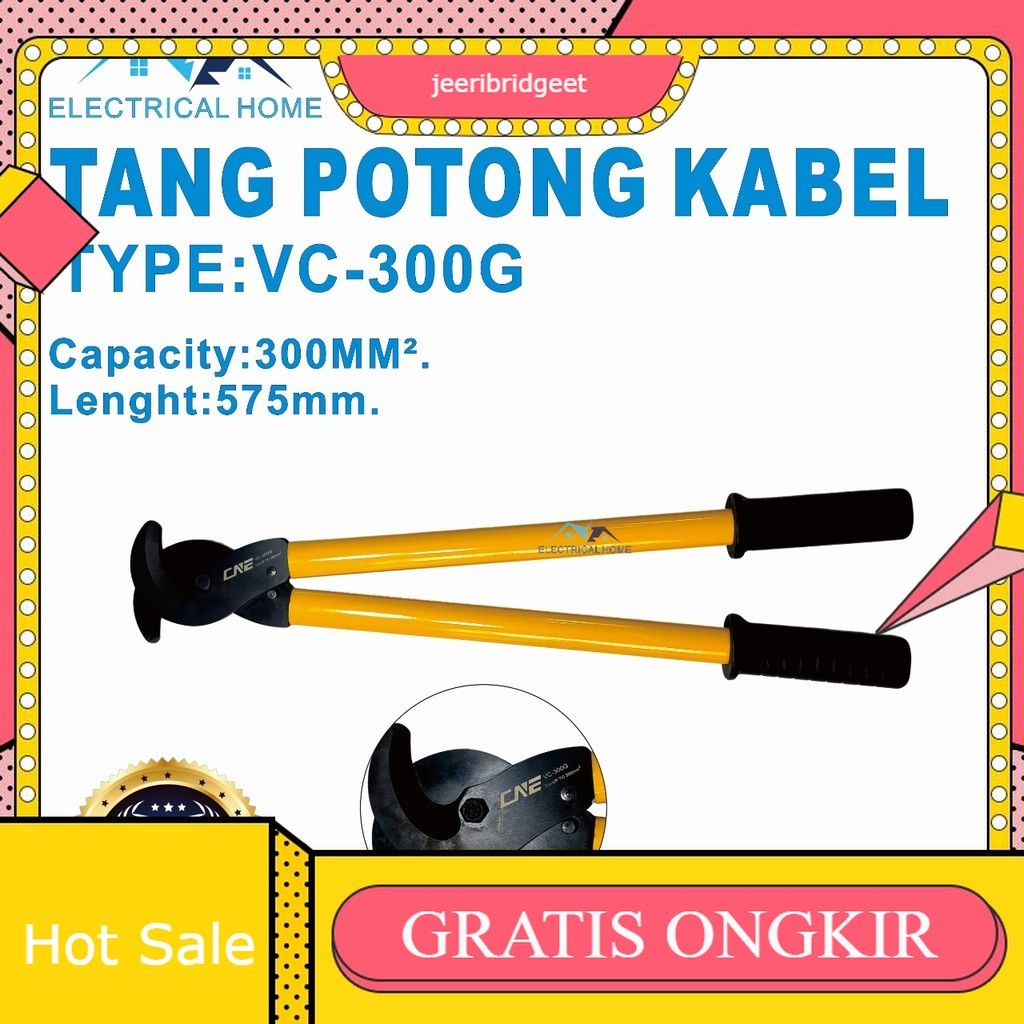TANG POTONG KABEL 300mm VC-300G
