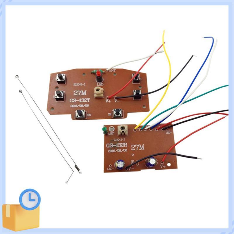 Popular 6CH 2.4G Remote Control High Quality 27Mhz Circuit PCB Transmitter Receiver Board For RC Car