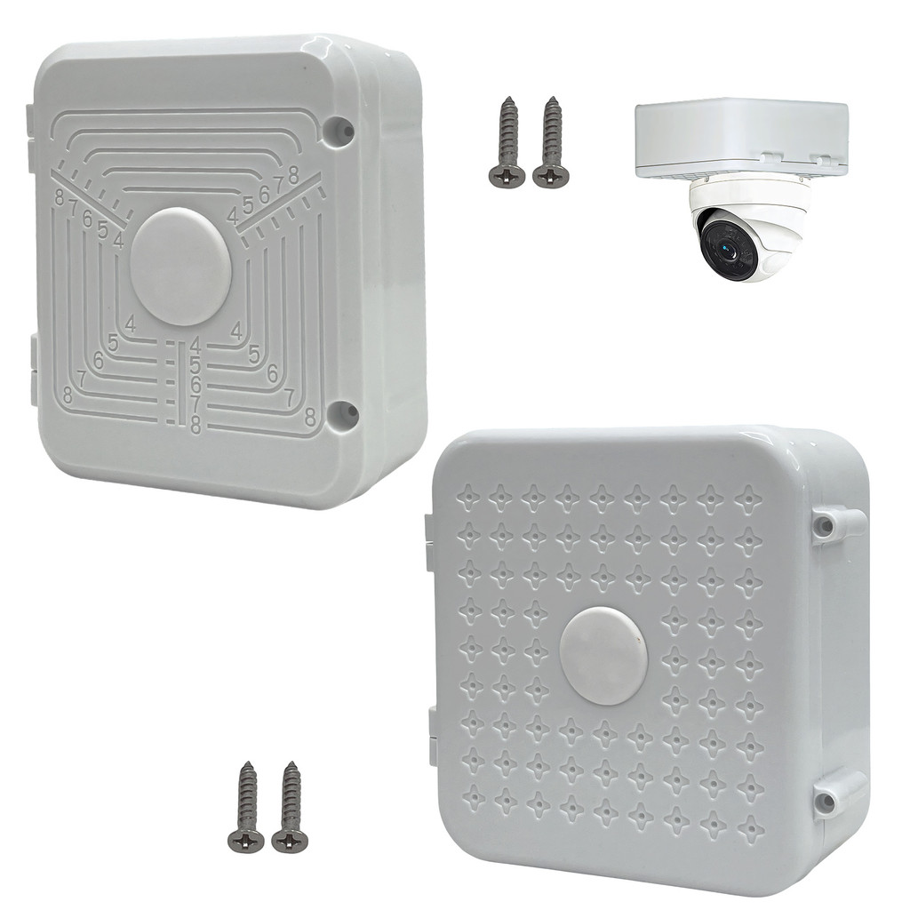 Rainproof outdoor junction box, plastic electrical shell wall bracket, engineering wall electrical b