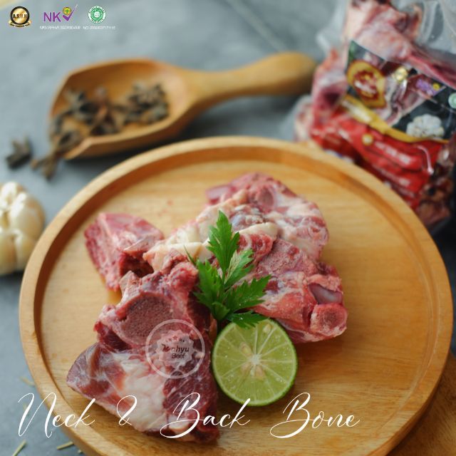 Wahyu Beef Back Bone / Tulang Punggung 250 Gram | Tulang Punggung Sapi Organik |