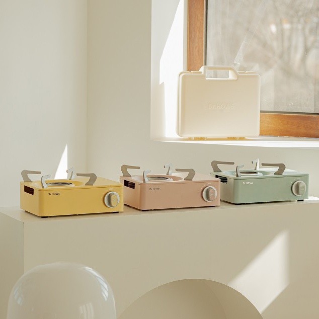 Dr Hows Twinkle Mini Stove - Kompor Gas Portable Korea (DOVE PINK)