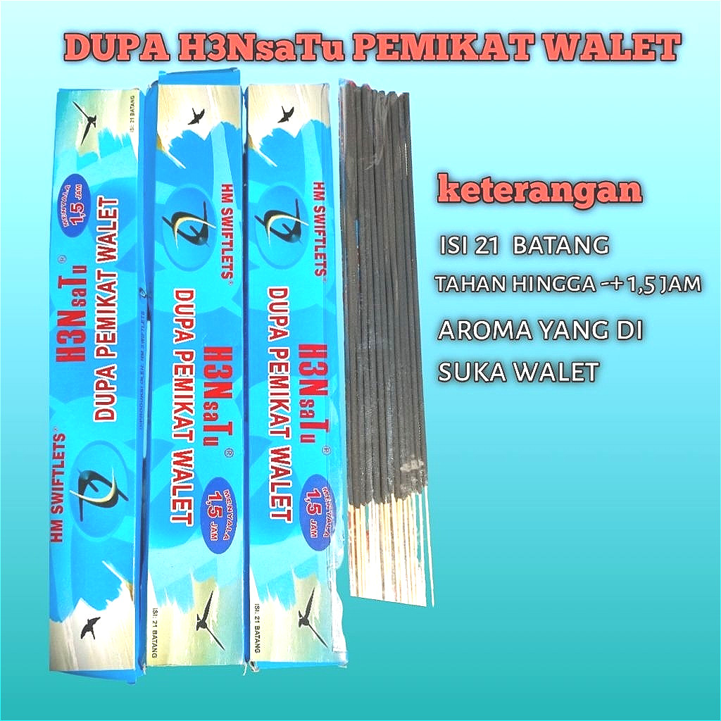 H3N1 Parfum Dupa Pemikat Walet H3N1 Pemikat Pengharum Walet Pemanggil Original / Dupa Heni / Parfum 