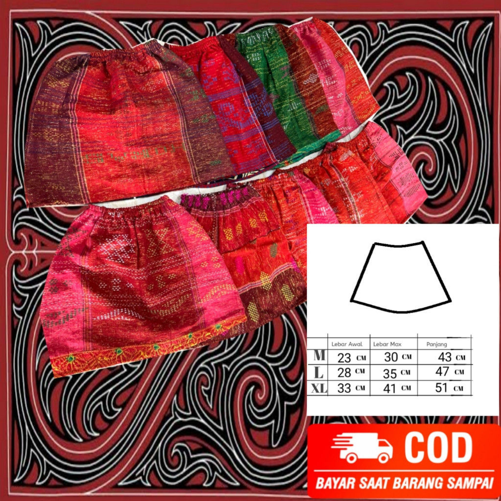Rok Anak Perempuan / Rok Ulos Batak Wanita / Rok Ulos / R O
