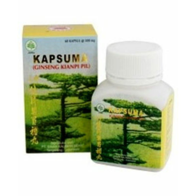 SOURSHOP ( Kianpi 100% Original Asli ) KAPSUMA GINGSENG KIANPI PIL UNTUK NAFSU MAKAN
